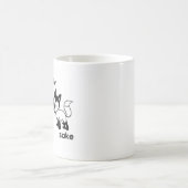 Für Fox-Grund-Kaffee-Tasse Tasse (Mittel)