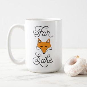 Für Fox-Grund Kaffeetasse
