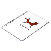 Für Fox-Grund-Notizbuch Notizblock (Linke Seite)