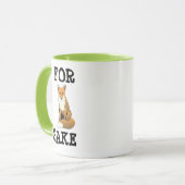 Für Fox-Grund-Tasse Tasse (Vorderseite Links)