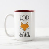 Für Fox-Grund Zweifarbige Tasse (Links)