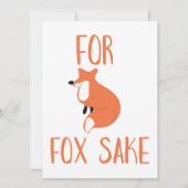 Für Fox Sake (Vorderseite)