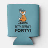 Für Fox Sake 40. Geburtstag Personalisiert Dosenkühler (Rückseite)