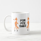 Für Fox Sake Argumentation Foxes Kaffeetasse (Links)