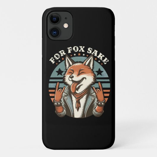 Für Fox Sake Case-Mate iPhone Hülle (Rückseite)