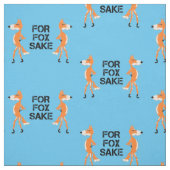 Für Fox-Sake-Füchse mit Streitgesprächen Stoff (Muster)