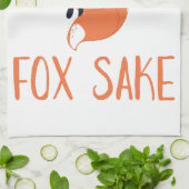 Für Fox Sake Geschirrtuch (Gefaltet)