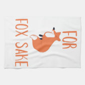 Für Fox Sake Geschirrtuch (Horizontal)