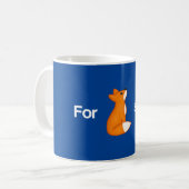 Für Fox Sake! Kaffeetasse (Vorderseite Links)