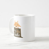 Für Fox Sake Kaffeetasse (Vorderseite Links)