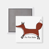 Für Fox Sake - Magnet - Original-Kunstwerke (Vorderseite/Rückseite)