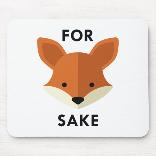 Für Fox Sake Mousepad (Vorne)