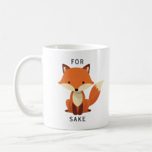 Für Fox Sake niedlich lustig Kaffeetasse