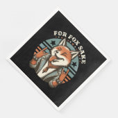 Für Fox Sake Serviette (Ecke)
