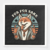 Für Fox Sake Serviette (Vorderseite)