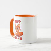 Für Fox Sake Tasse (Vorderseite Links)