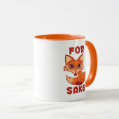 Für Fox Sake Tasse (VorderseiteRechts)