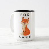 Für Fox Sake Tasse (Vorderseite Links)
