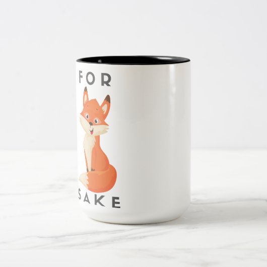 Für Fox Sake Tasse (Mittel)