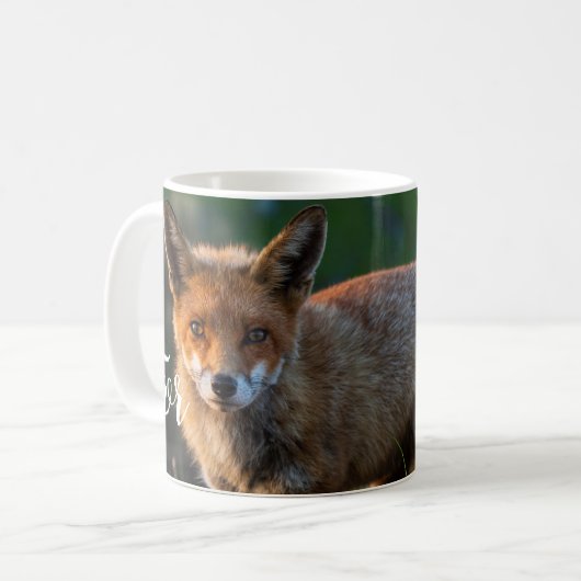 Für Fox Sake Tasse (Vorderseite Links)