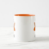 Für Fox Sake Zweifarbige Tasse (Mittel)