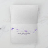 für Freund-Lilaks und Schmetterling Karte (Innenseite)