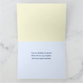 Für Freunde auf Birthday Castle Howard York Malere Karte (Innenseite)