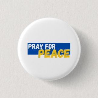 Für Frieden beten, für die Ukraine beten Button