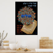 Für Frieden für Jerusalem plädieren Poster (Küche)