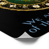 Für Frieden plädieren Poster (Ecke)