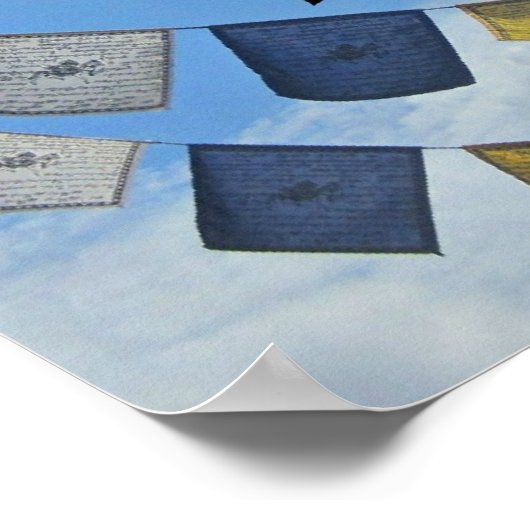 Für Frieden plädieren Poster (Ecke)