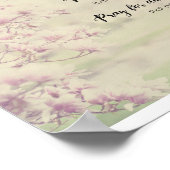 Für Frieden plädieren Poster (Ecke)