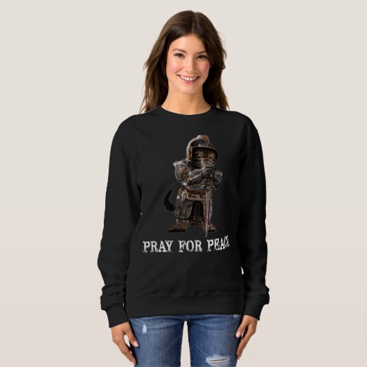 Für Frieden plädieren Sweatshirt (Vorne ganz)