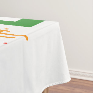 Für Frieden plädieren Tischdecke