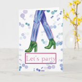 Für Friend Fun Party Geburtstagskarte Karte (Gelbe Blume)