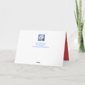 Für Friends Christmas Sheep Feiertagskarte (Rückseite)