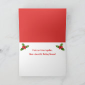 Für Friends Christmas Sheep Feiertagskarte (Innenseite)