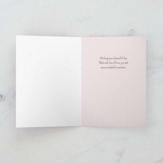 Für Friends on Birthday Staithes England Wasserfar Karte (Innenseite)