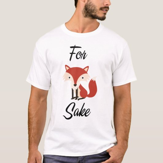 Für Fuchsgrund-Neuheits-T - Shirt (Vorderseite)