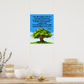 Für Gerechtigkeit und für das richtige Poster (Küche)