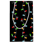 Für Geschenk Weihnachtslichter Kleine Geschenktüte (Rückseite)