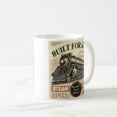 Für Geschwindigkeit gebaut - individuell anpassbar Kaffeetasse (VorderseiteRechts)