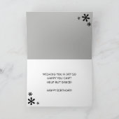 Für Gestochen Tänzer haben einen kleinen Geburtsta Karte (Innenseite)