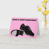 Für Gestochen Tänzer haben einen kleinen Geburtsta Karte (Gelbe Blume)