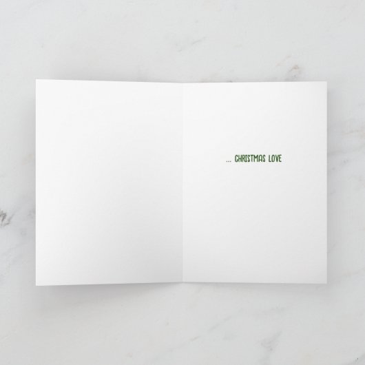 für Girlfriend Sweet Squirrel Liebe Weihnachten (Innenseite)