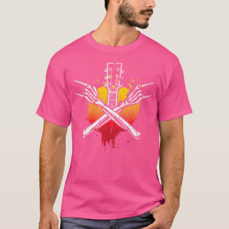 Für Gitarrist Musician Music Bass Fan Acoustic T-Shirt