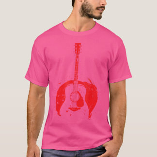 Für Gitarrist Musician Music Bass Fan Acoustic T-Shirt