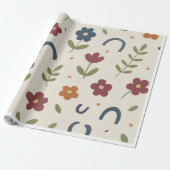 für glückliche Menschen Geschenkpapier (Ungerollt)