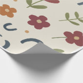 für glückliche Menschen Geschenkpapier (Ecke)