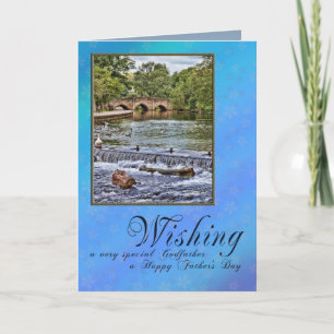 Für Godvater am Vatertag Karte